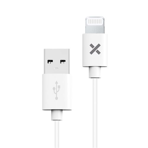 Cable Wefix lightning - USB-B Blanco 2 m