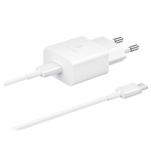 Cargador Samsung USB-C 15 W Blanco