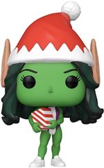 Figura Funko Marvel She-Hulk Navidad 10cm