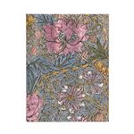 Libreta Paperblanks Ultra rayas Morris Madreselva Rosa