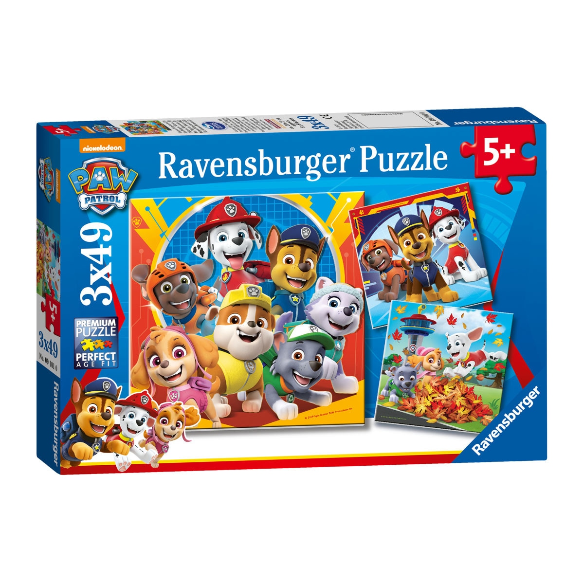 Ravensburger - Puzzle 3X49 Paw Patrol
