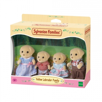 Sylvanian Families - Familia Perros Labrador