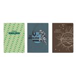 Cuaderno Coolpack A4 tapa dura cuadrícula Star Wars Mandalorian - varios modelos