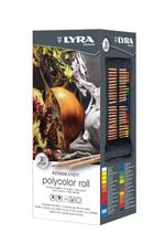 Estuche enrollable de tela Lyra Rembrandt Polycolor con 24 unidades