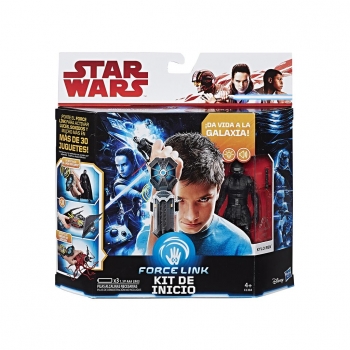 Hasbro- Spiderman Star Wars E8 Force Link Kit de Inicio