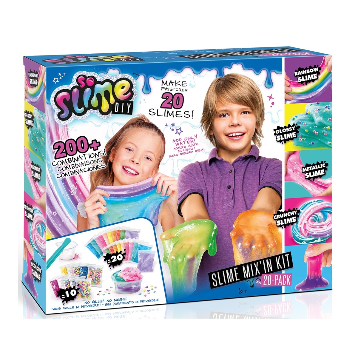 So Slime - Veinte Kits De Slime Para Hacer Y Mezclar DIY