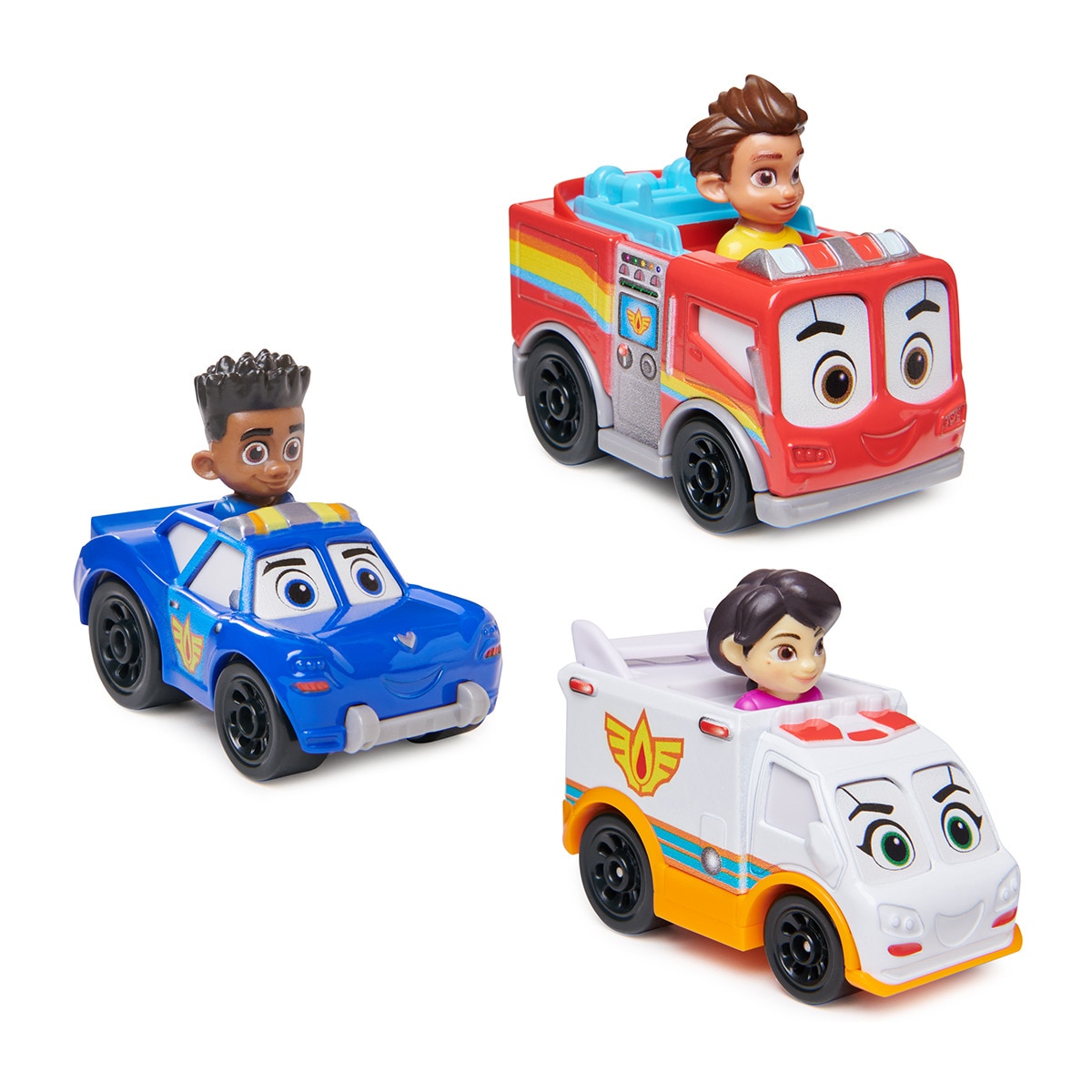 Spin Master - Vehículo Diecast Unidad De Rescate Firebuds Disney Junior