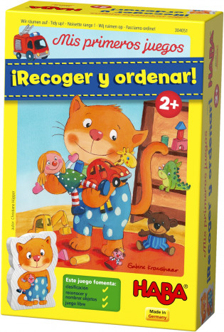 Juego de cooperación Haba Mis primeros juegos Primeros juegos: Recoger y ordenar