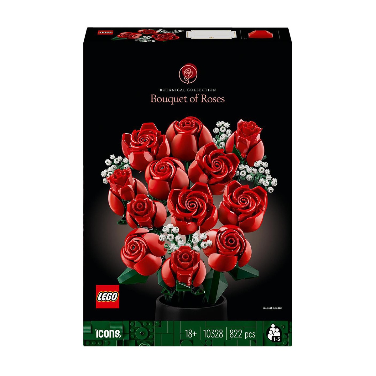 LEGO - de construcción Ramo de Rosas LEGO Icons.
