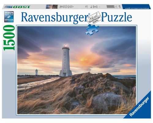 Puzzle 1500 piezas Faro Akranes Islandia