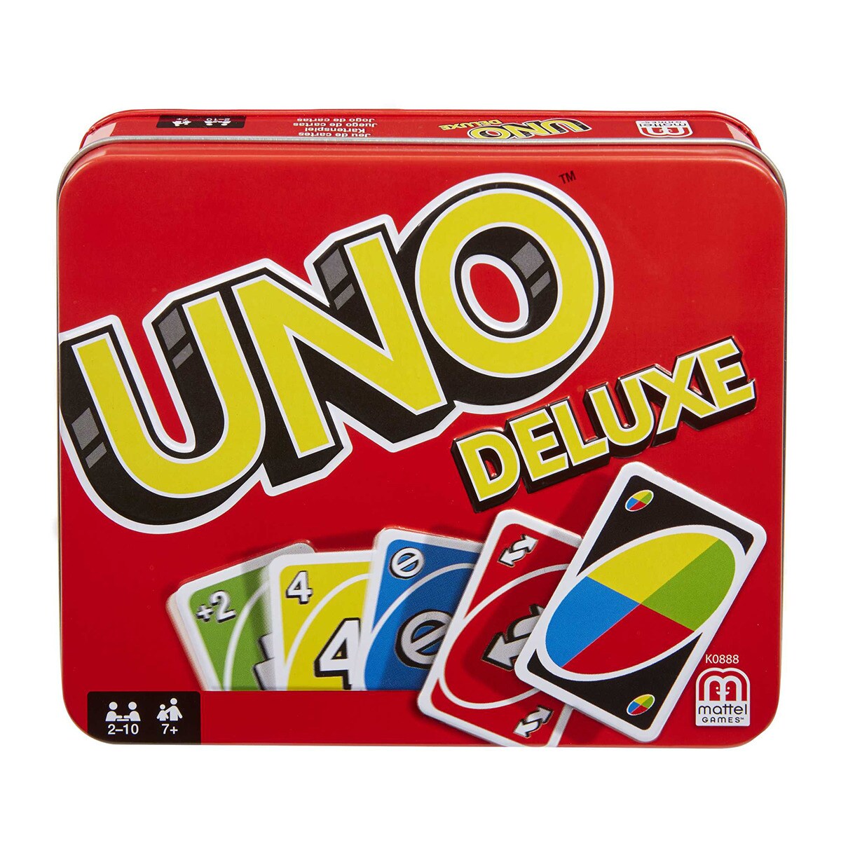 Uno - Juego De Cartas Deluxe Mattel Games