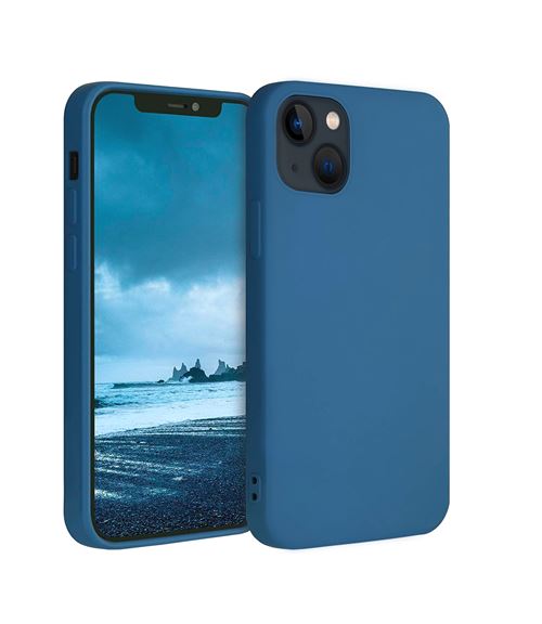 Funda 4-ok Silk Azul para iPhone 14