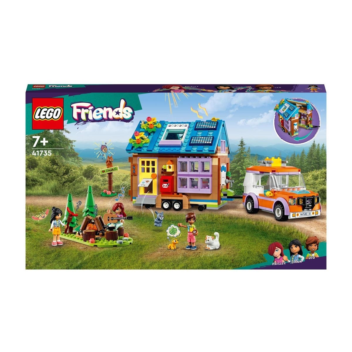 LEGO - De Construcción Casita Con Ruedas Y Coche Del Bosque De Heartlake City Friends