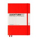 Libreta Leuchtturm 1917 A5 liso rojo