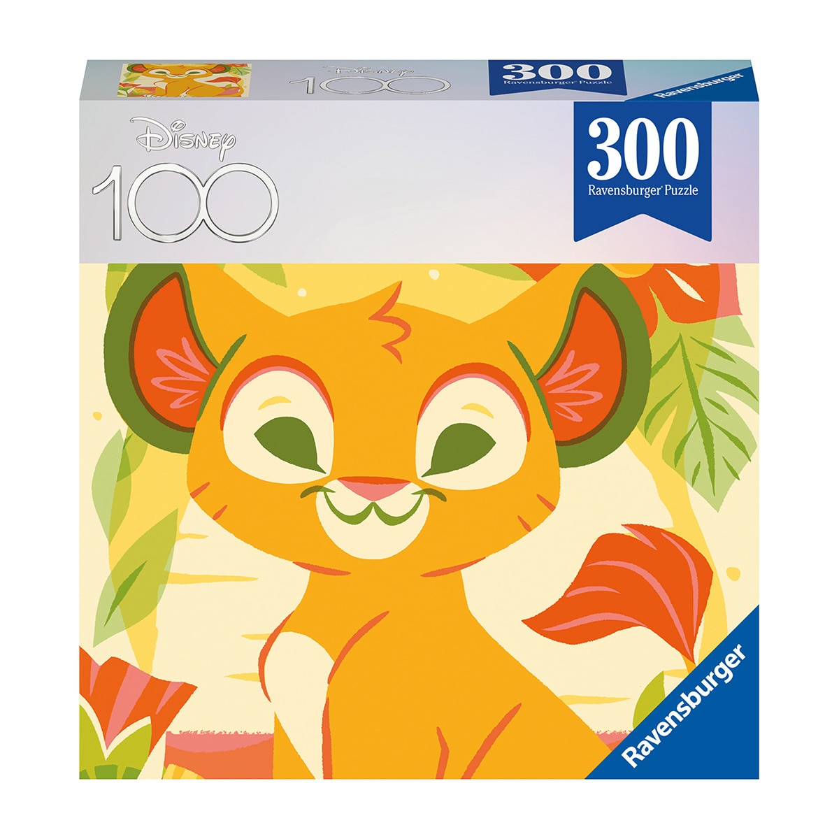 Ravensburger - Puzzle 300 Piezas El Rey León Disney 100 Ravensburger.