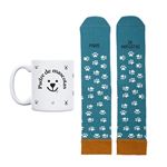 UO Kit Taza + Calcetines talla 42-46 Padre de Mascotas