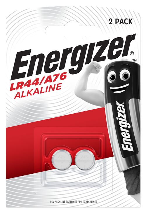 Energizer Pack 2 pilas botón LR44