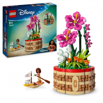LEGO Disney Princess Maceta de Vaiana, de construcción +9 años - 43252