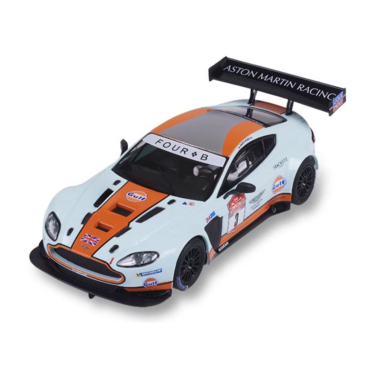 Scalextric - Coche De Carreras Linea Original Escala 1:32 Scx Vantage Gt3 Gulf