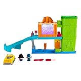 Fisher-Price - Set De Juego Garaje Aprendizaje Little People