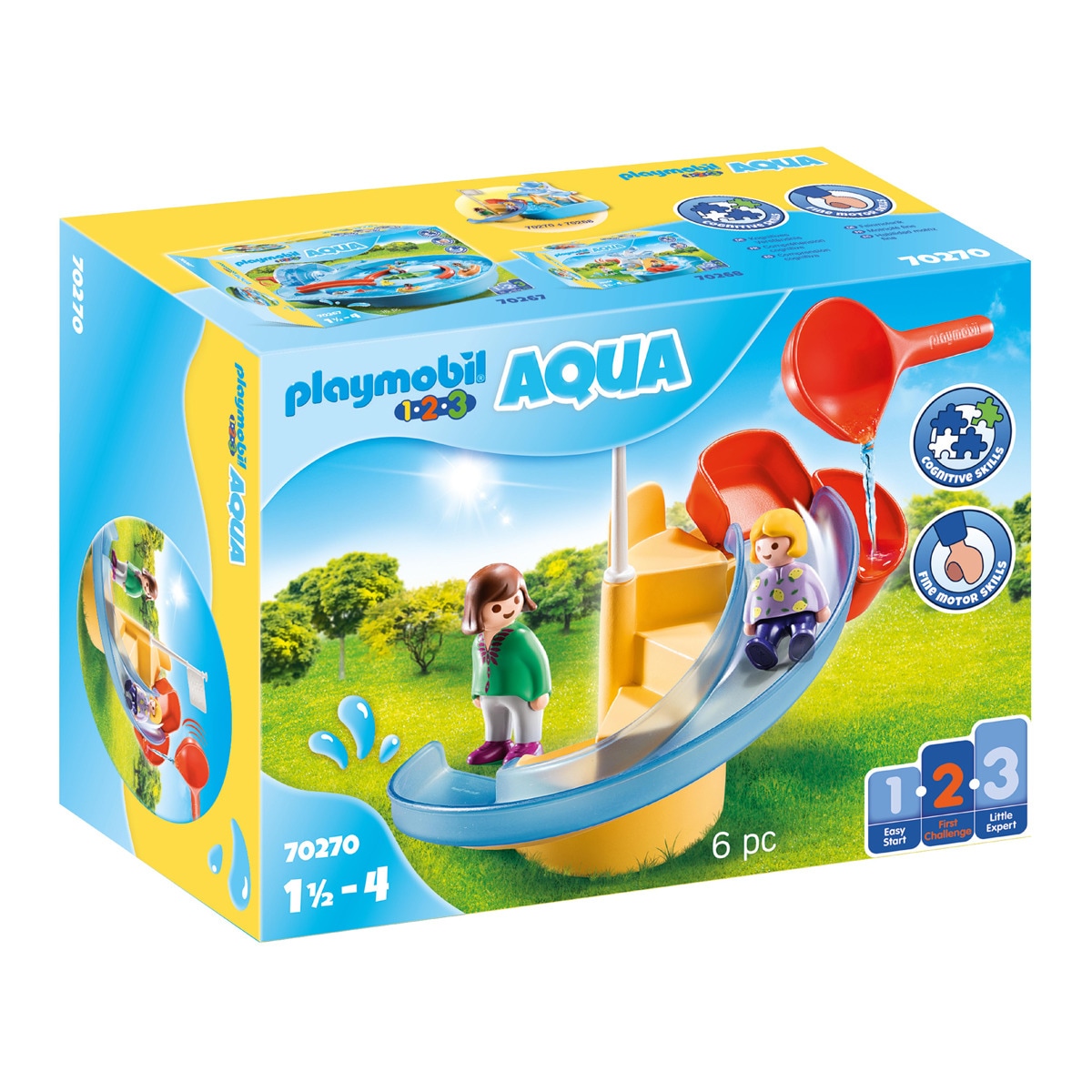 Playmobil - Tobogán Acuático 1.2.3 Aqua