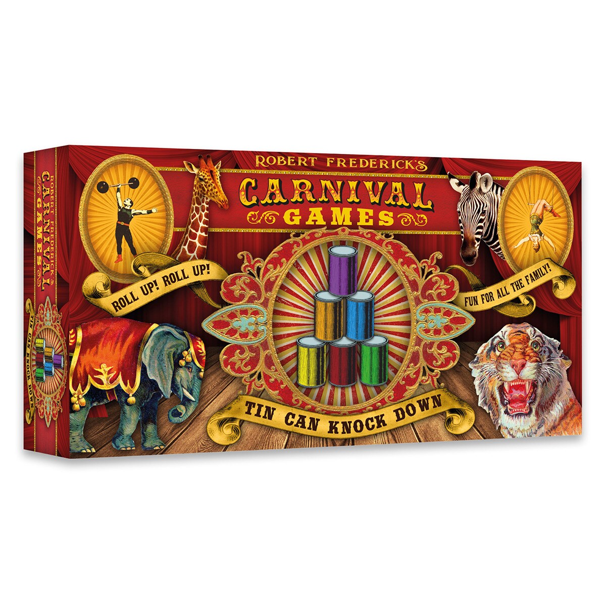 ROBERT FREDERICK - Juego Derriba Botes Colección Carnival Games