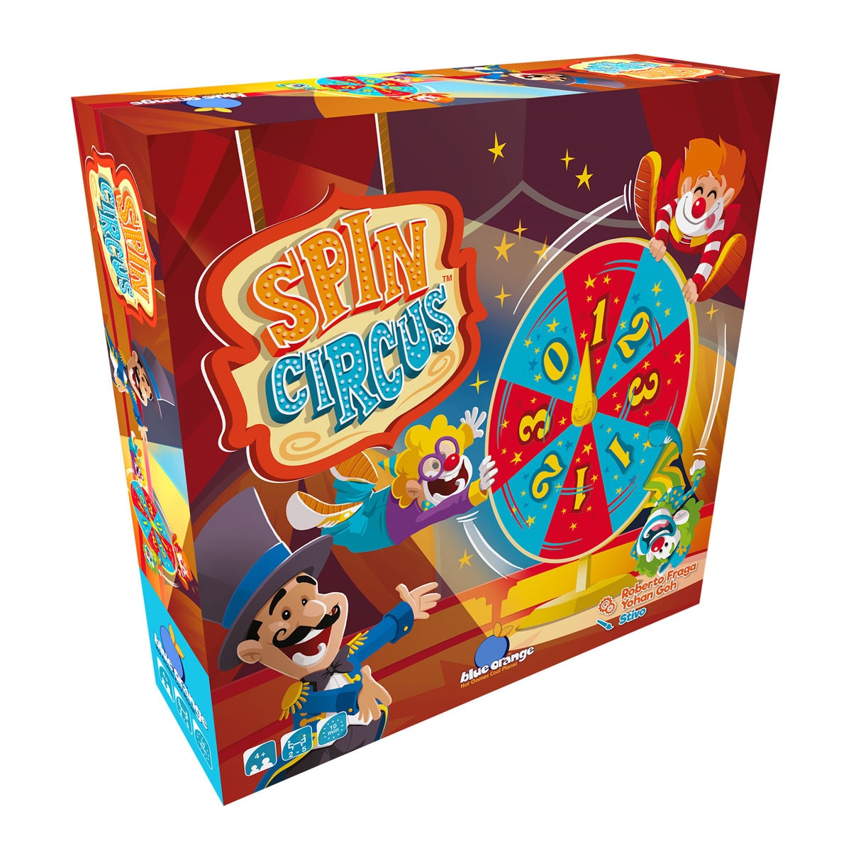 Asmodee - Juego Spin Circus