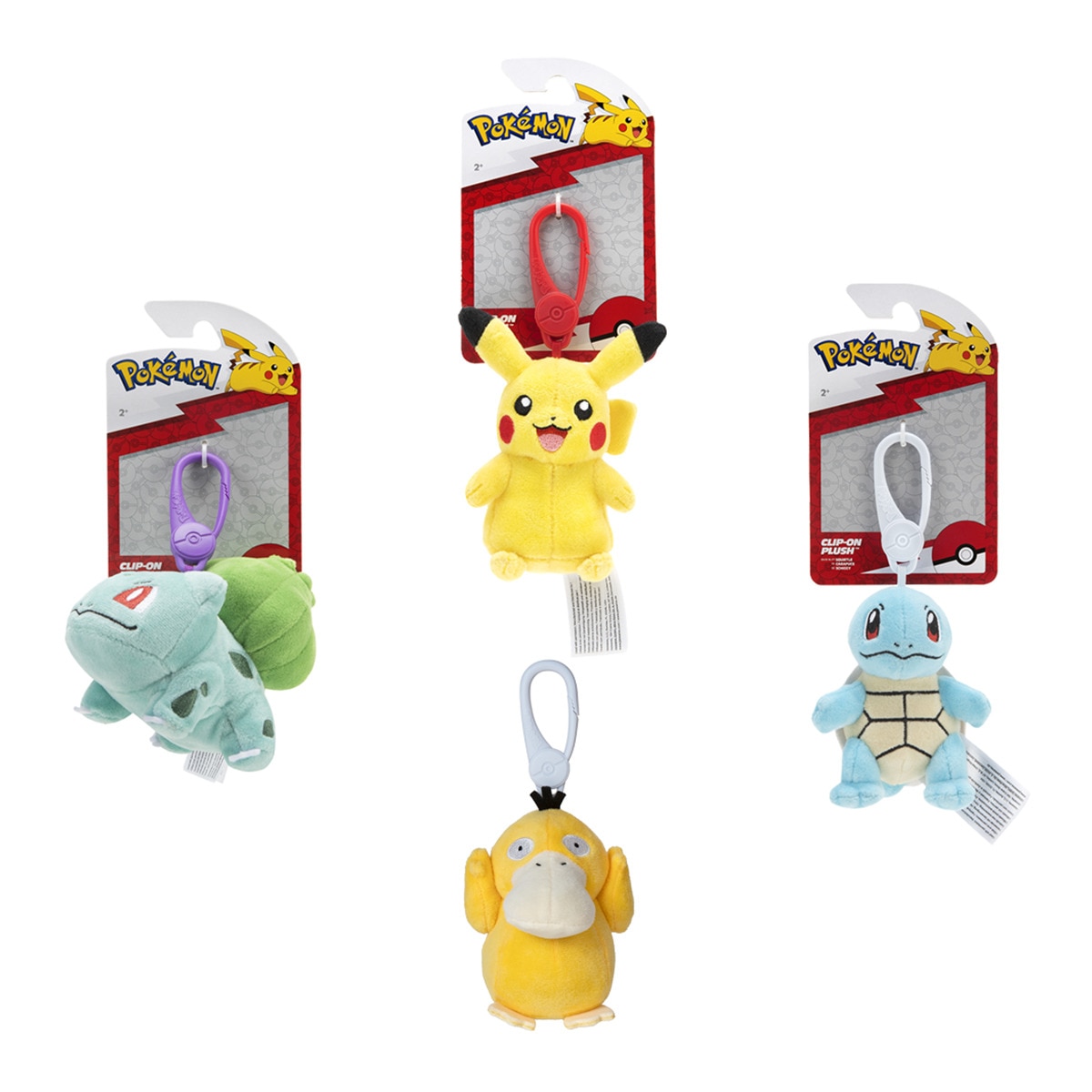 Bizak - Peluche con colgante Pokémon.