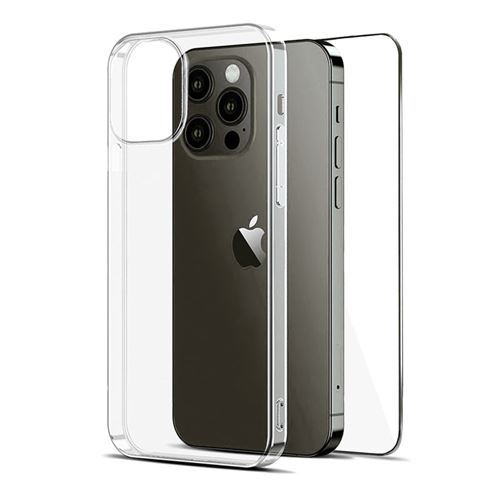 Funda + protector de pantalla Cristal Templado Icoveri para iPhone 15 Pro Max