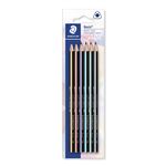 Set de 6 lápices STAEDTLER pastel Noris HB