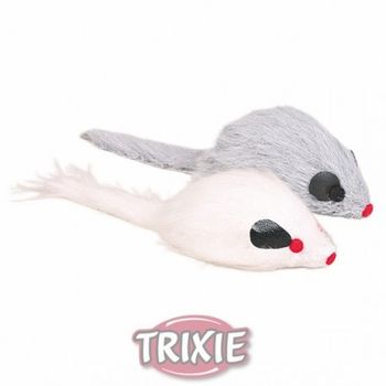 48 Ratón Peluche, Pelo Largo