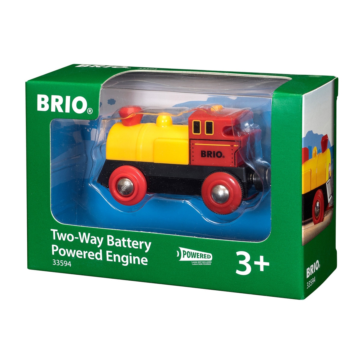 BRIO - Locomotora Bidireccional A Pilas