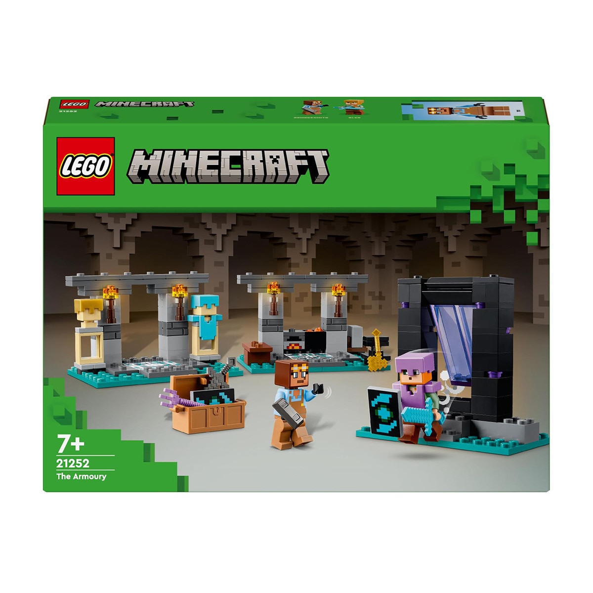 LEGO - de construcción La Armería LEGO Minecraft.