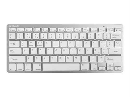 Teclado inalámbrico SilverHT Colors edition Blanco