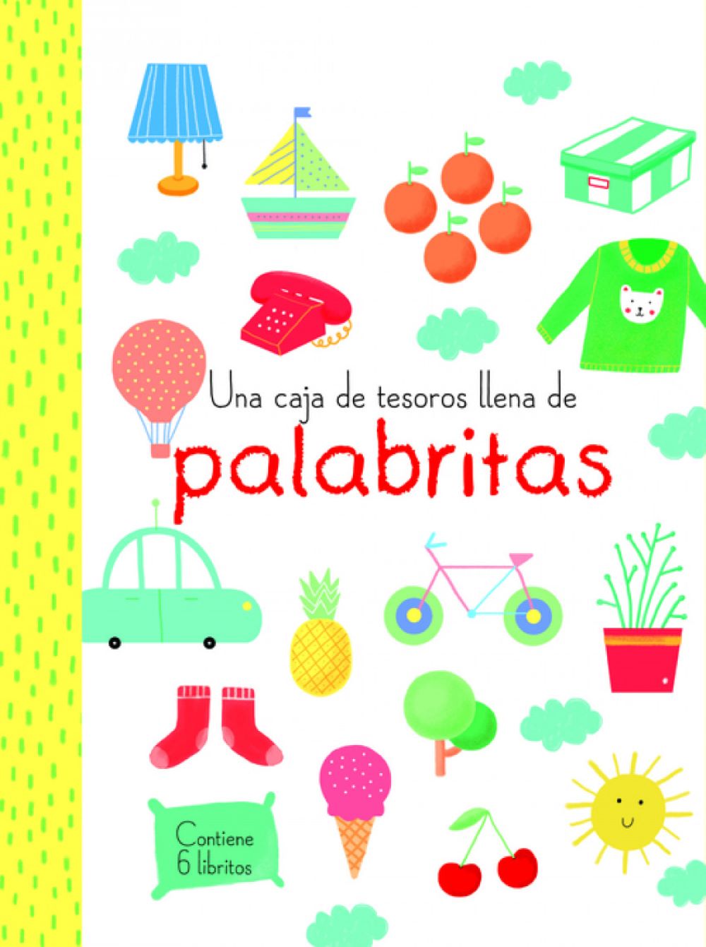 Una caja de tesoros llena de PALABRITAS (Incluye 6 pequeños libros)