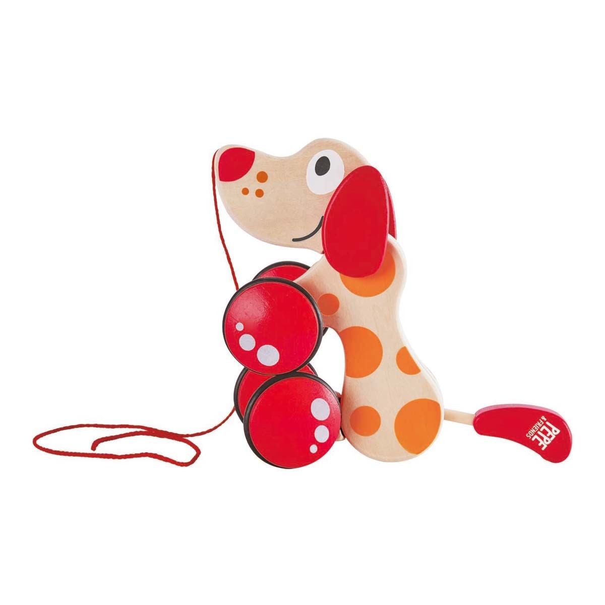 Hape - Perrito Pepe Arrastre De Madera