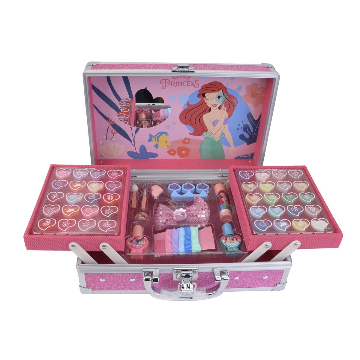 Lip Smacker - Maletin de Maquillaje Princess Makeup Train case Lip Smacker.