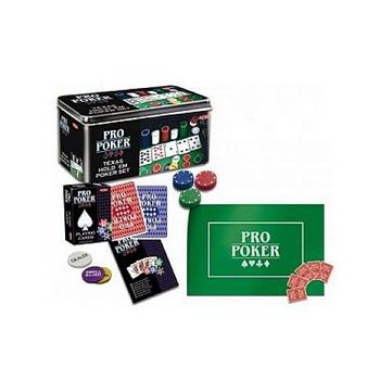 Pro Poker Coffret Metal Tout En 1