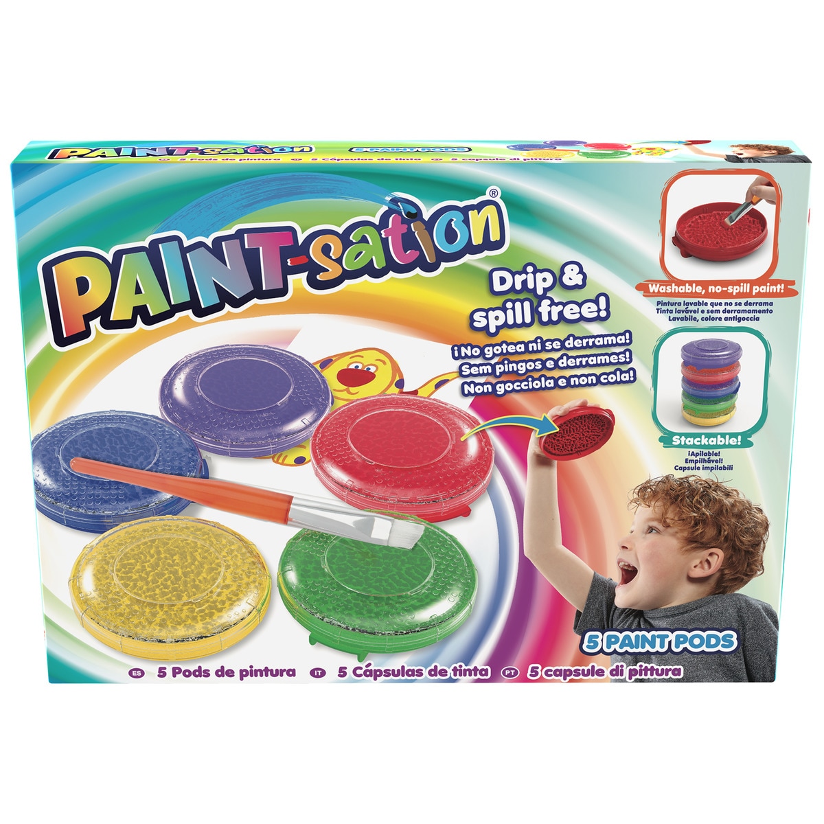 Goliath Games - Paint-Sation 5 Colores