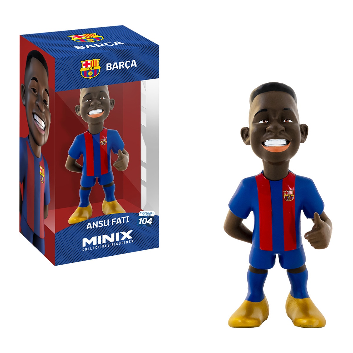 Minix - Figura 12 Cm Ansu Fati - F.C. Barcelona