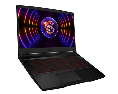 Ordenador portátil gaming MSI Thin GF63 12VE-026ES Intel® Core™ i7-12650H, 16GB RAM, 512GB SSD, NVIDIA® GeForce RTX™ 4050, Windows 11 Home, 15,6'' Full HD