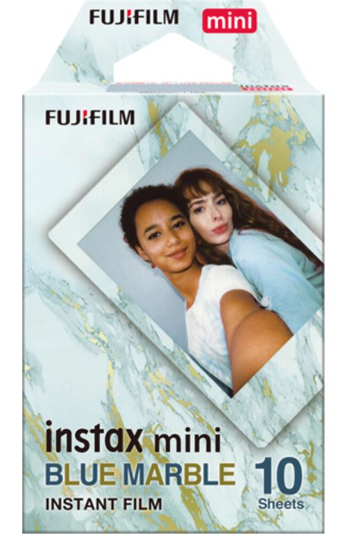 Película fotográfica Fujifilm Instax Mini Blue Marble