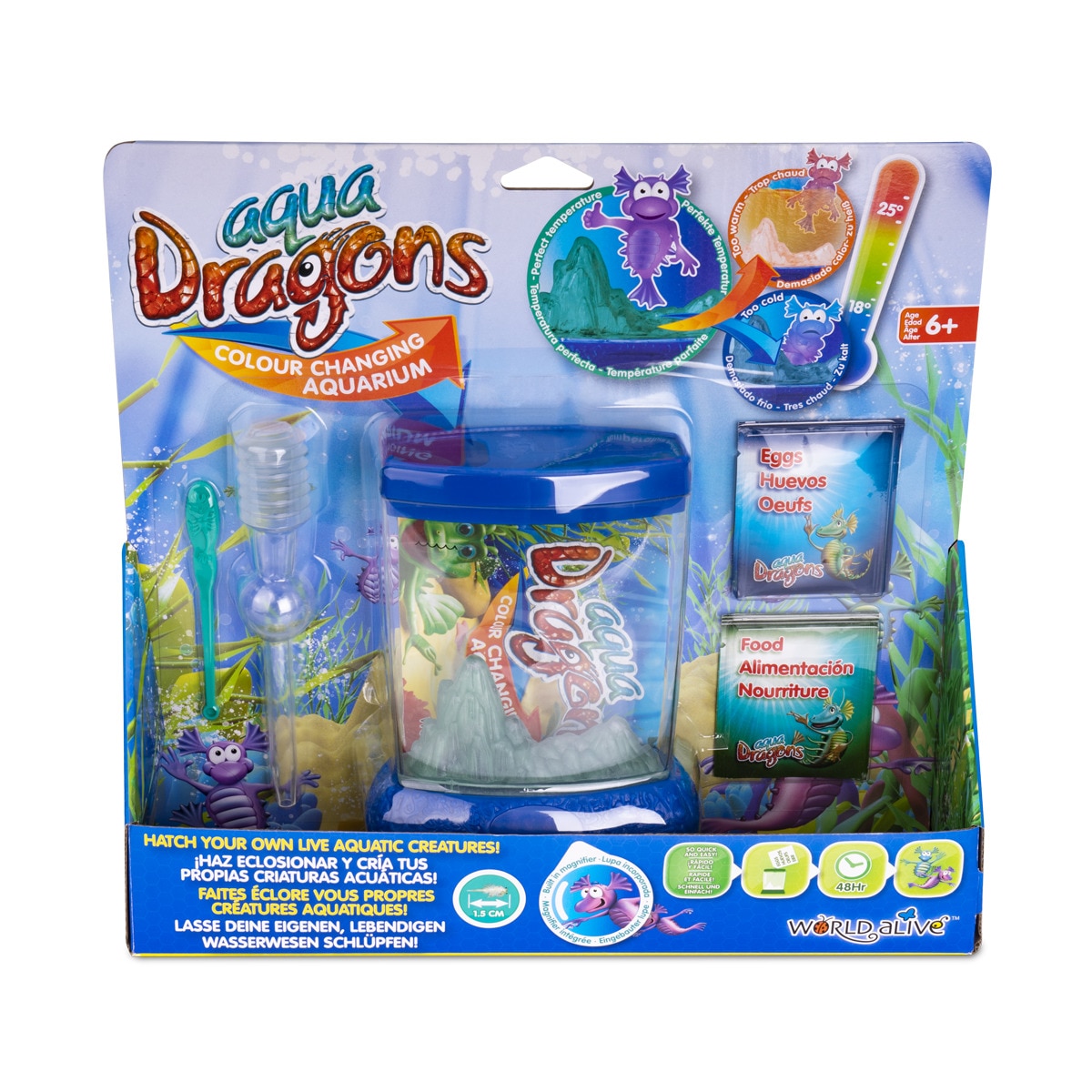 AQUA DRAGONS - Cambios De Color Aquadragons