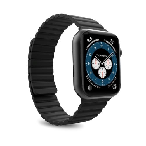 Correa Puro Icon Link Negro para Apple Watch 42/44 mm