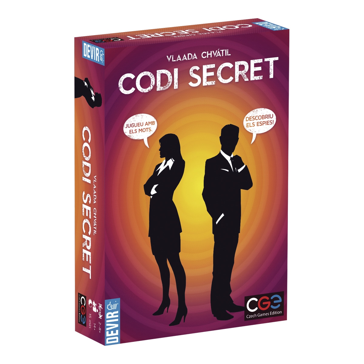 Devir - Juego De Mesa Codi Secret (Edición En Catalán)