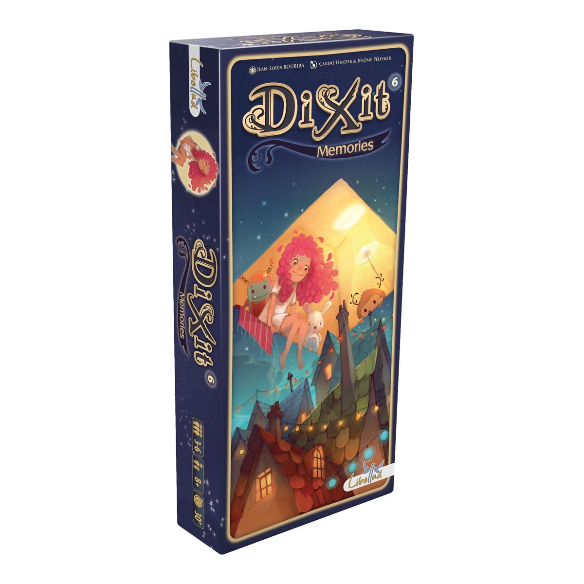 DIXIT - Juego De Mesa Expansión 6 Cartas Memories ASMODEE