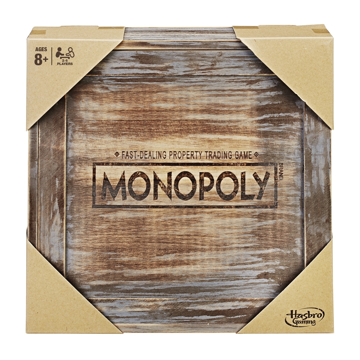 Monopoly - Juego De Mesa Rustic Hasbro Gaming