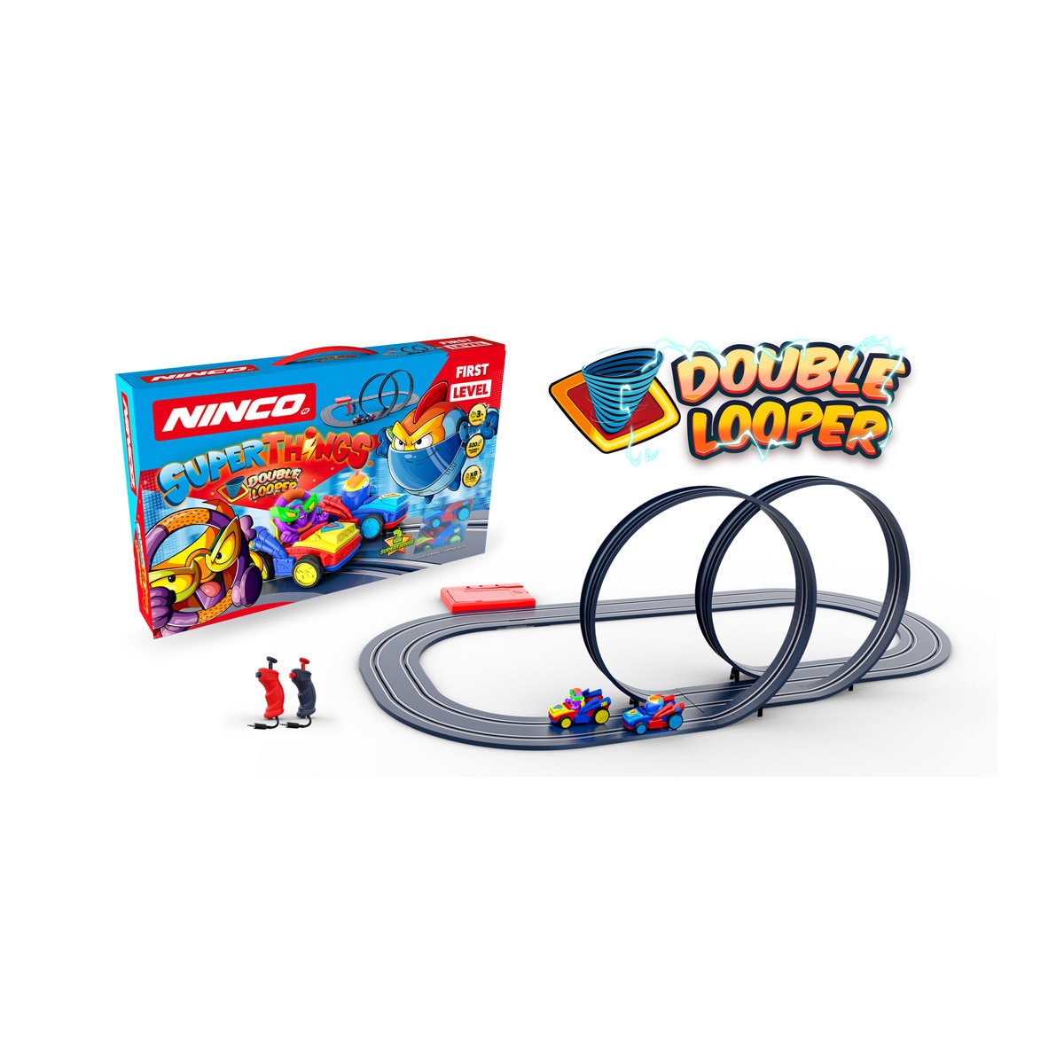 Superthings - Circuito De Coches Double Looper Ninco