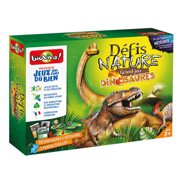 Desafíos de la naturaleza. El gran juego de los dinosaurios - Italiano