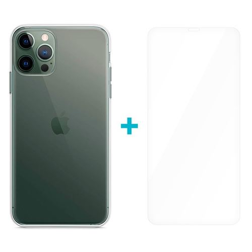 Funda 4-ok + Protector de pantalla Glass Dúo para iPhone 13 Pro Max